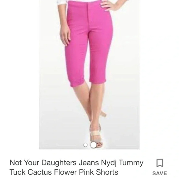 NYDJ Jacquard skimmers petite 8P - Picture 2 of 12